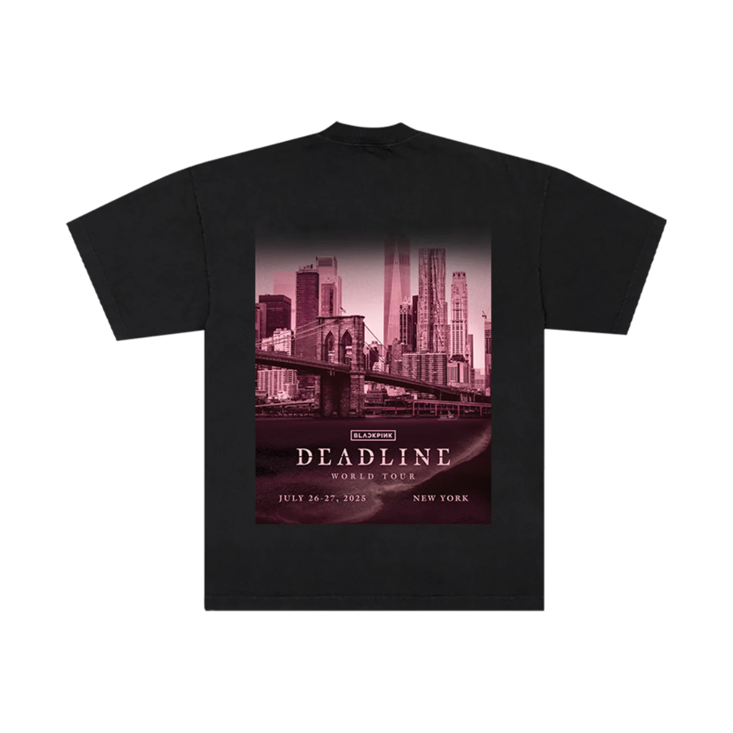 BLACKPINK Exclusive City Tee NYC Black