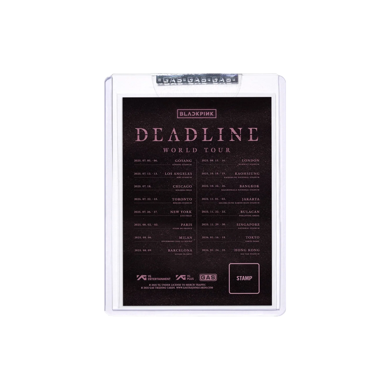 BLACKPINK Exclusive Trading Card_LA - Image 3
