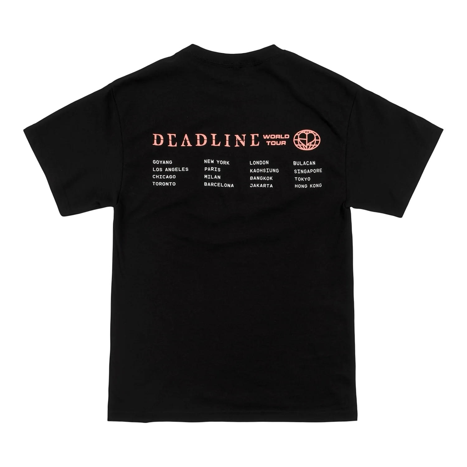 BLACKPINK World Tour Tee Black - Image 2